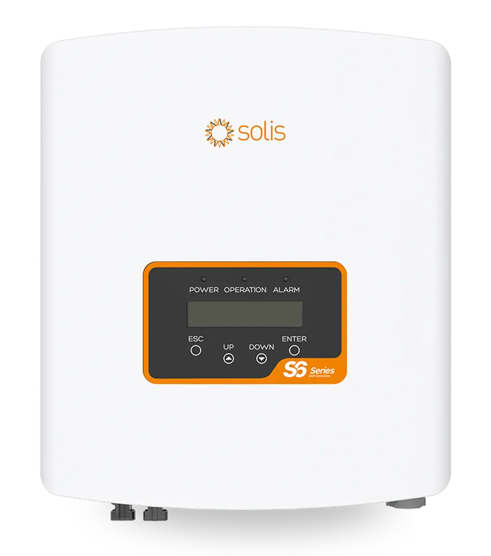 Solis Stringwechselrichter S6-GR1P 0.7 - 3.6 frontale Ansicht
